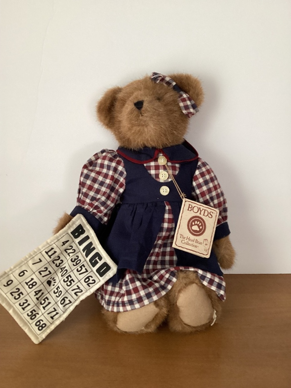 Boyd’s Bear Best Dressed Bingo Berryman “Game Playing”